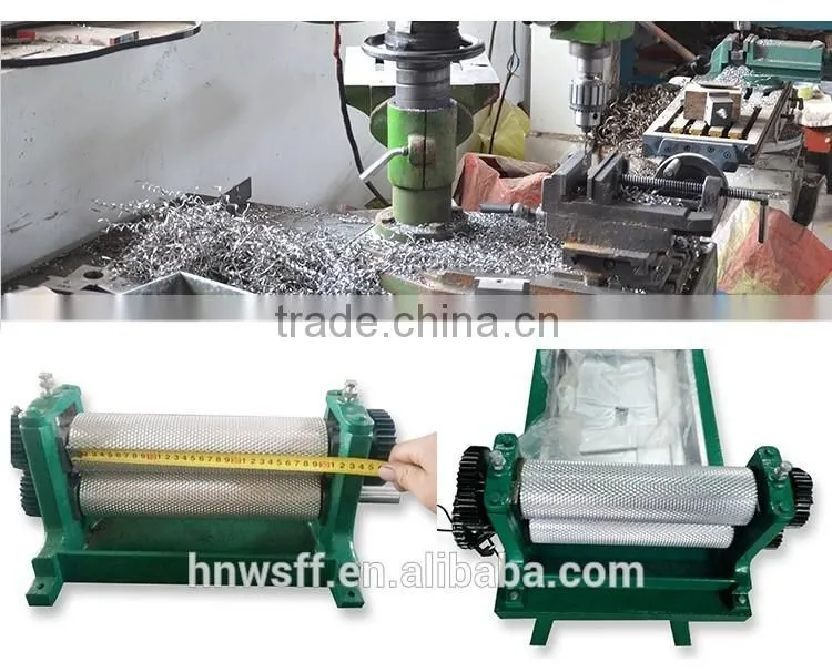 compressed beeswax machine compressing beeswax foundation sheet machine