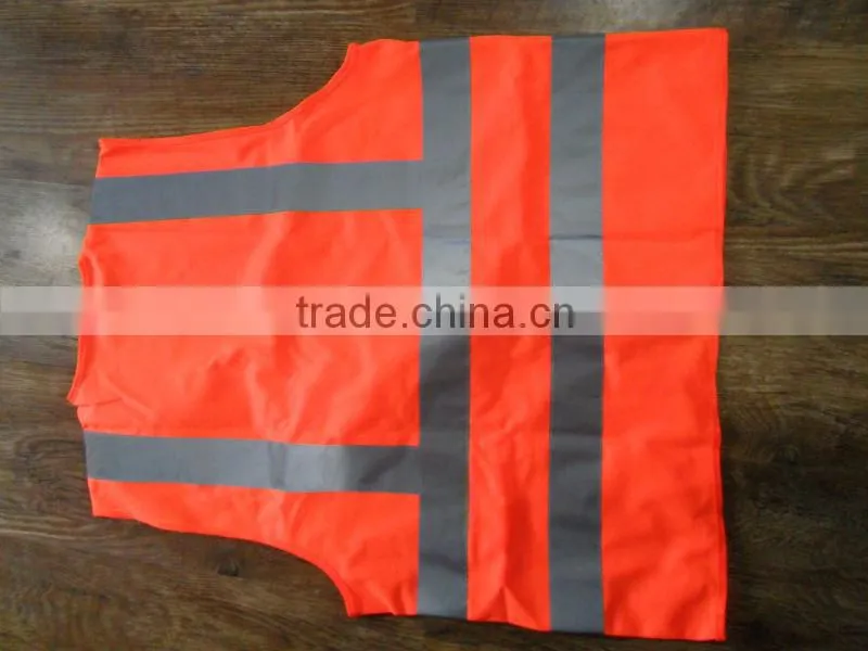 China wholesale cheap led yellow safety vest with pockets