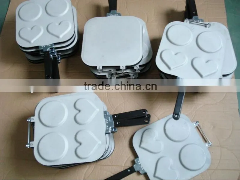 Aluminum non stick cake pan flipping pancake pan