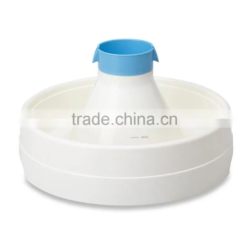 Homdox Automatic Electric 3L 360 Pet Water Fountain Dog Cat Drinking Bowl With EU Plug AM002643