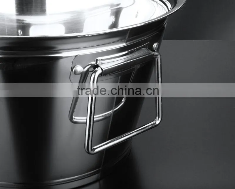 metal stainless steel soup bucket made in china