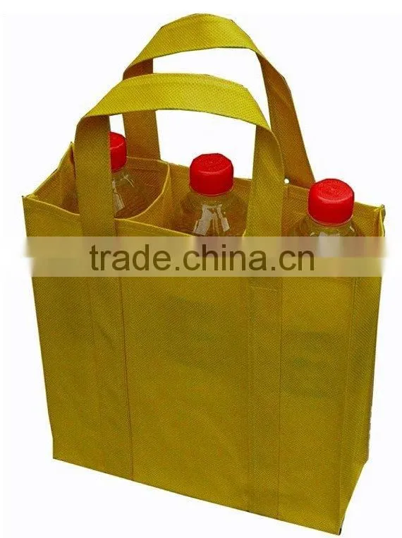 non-woven bottle handle bag
