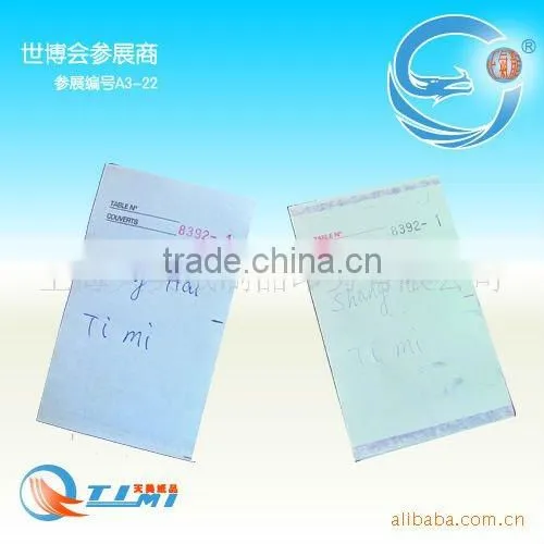 order pads
