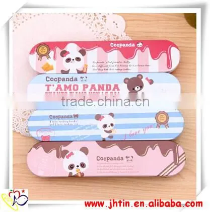 tin box with sliding lid, metal tin pencil box, metal boxes with hinged lids