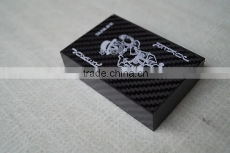 high polish Finished Carbon Fiber Money Clip, Carbon fiber wallet clip
