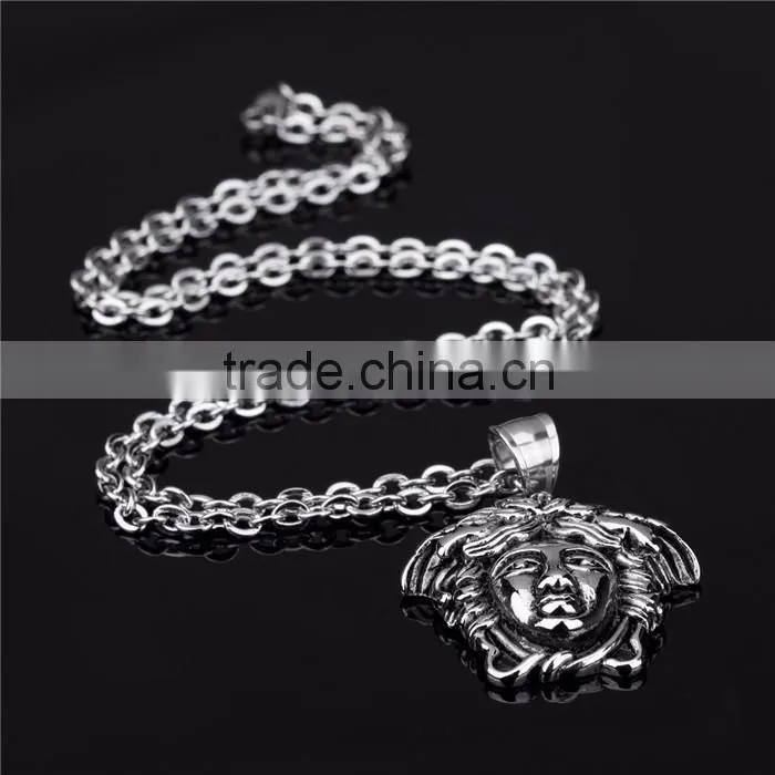stainless steel design for men fashion trend faith pendant
