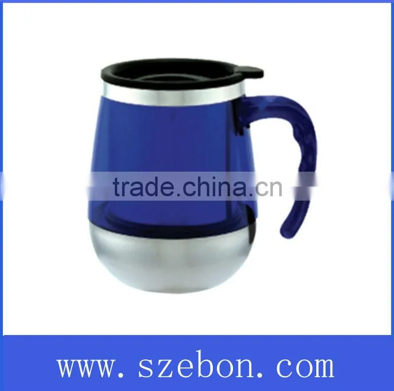 High quality customized logo metal stainless steel milkshake houseware