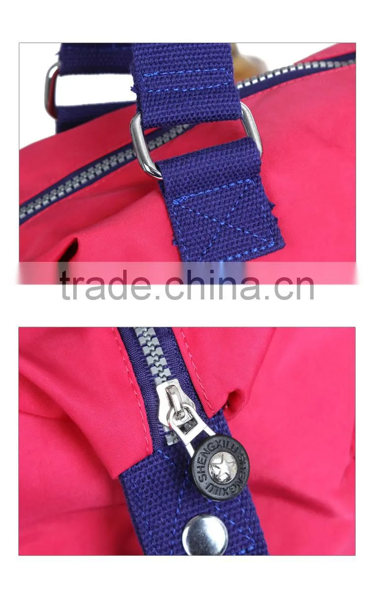 2016 hot sell canvas shoulder women bag