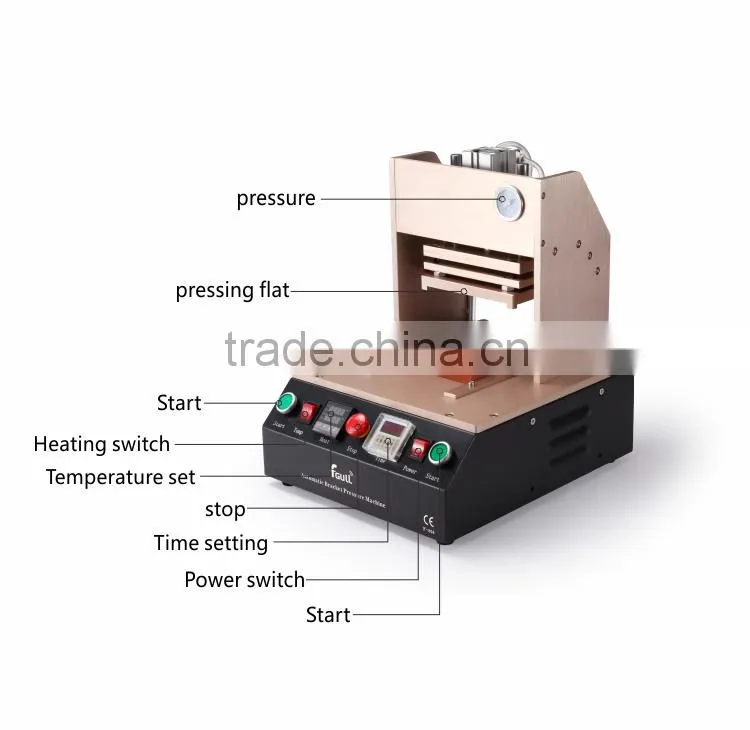 110/220V Mobilephone repair hot melt glass machine for iphone frame laminating