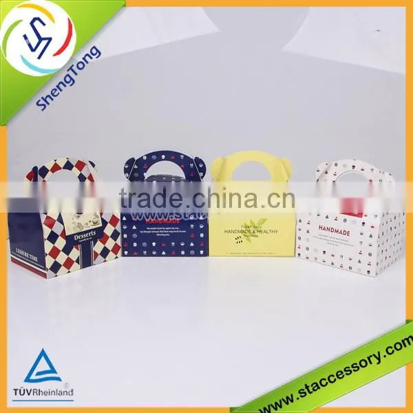 new design high quality paper cake box