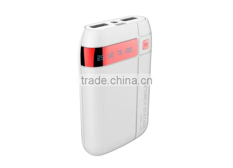 Gift Model Real Capacity Exide Battery Portable Power Bank 6600mah With LED Light