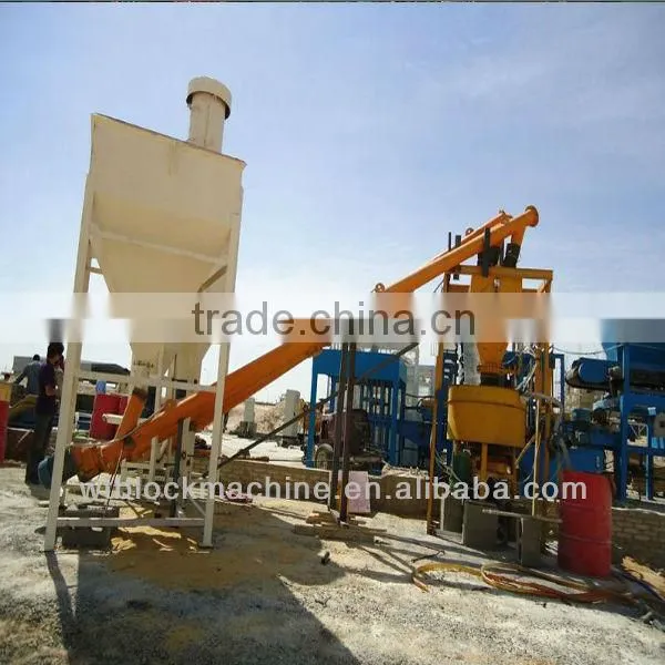 QT6-15B fully automatic concrete block making machine