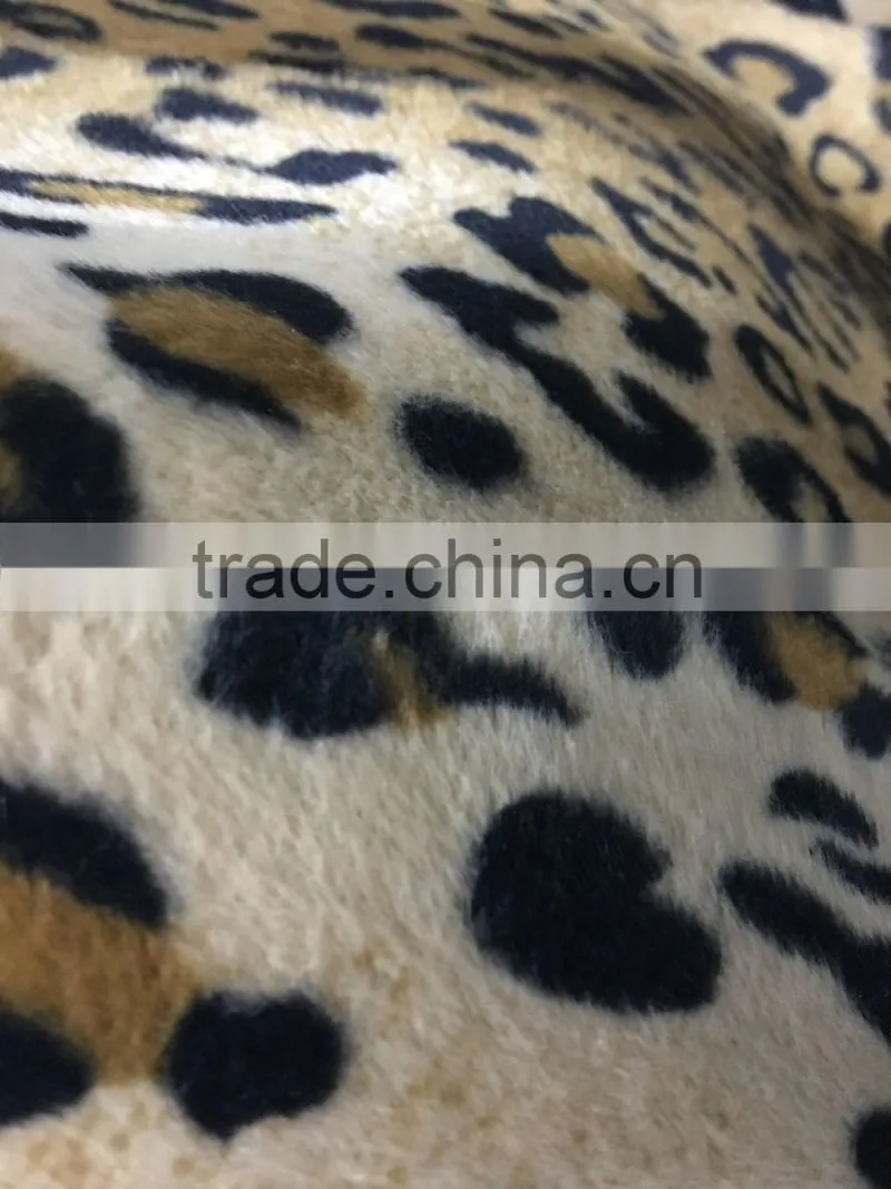Leopard decorative carpet car mats with PVC sticker pad