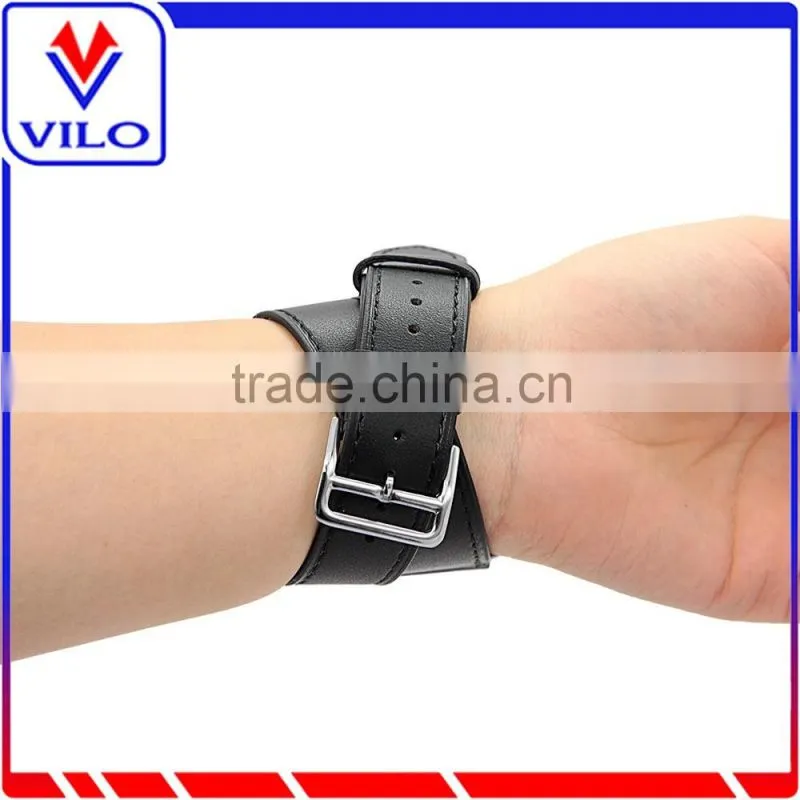 2016 New Style Genuine Leather Double Tour Watch Band Strap Replacement Band for Apple Watch