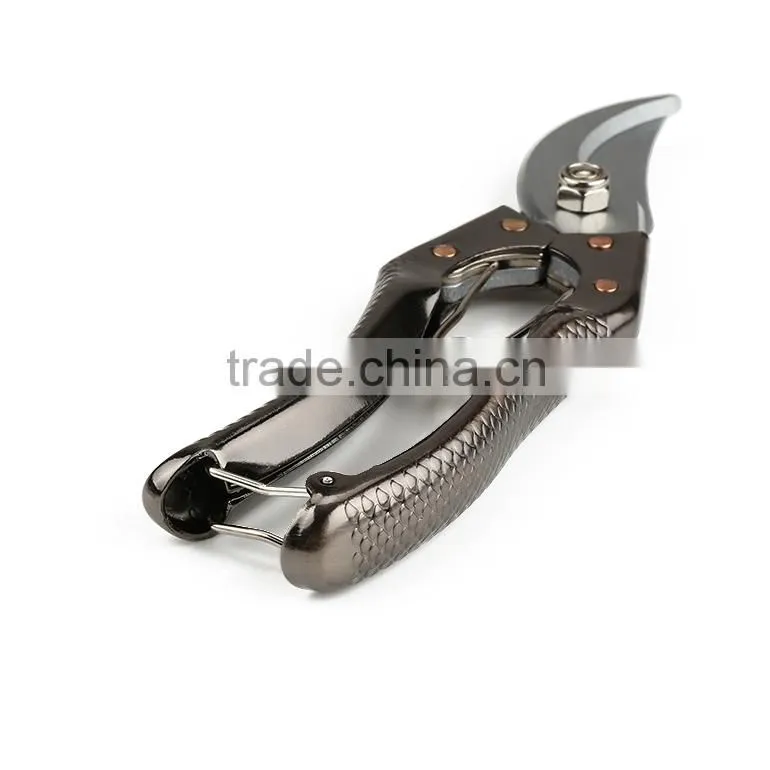 Garden Tools Bypass Sharp Hand Metal Cutting Shears For Pruning