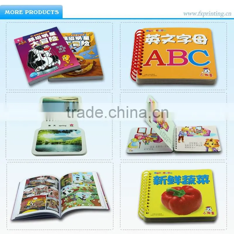 new design custom children coloring book printing on demand