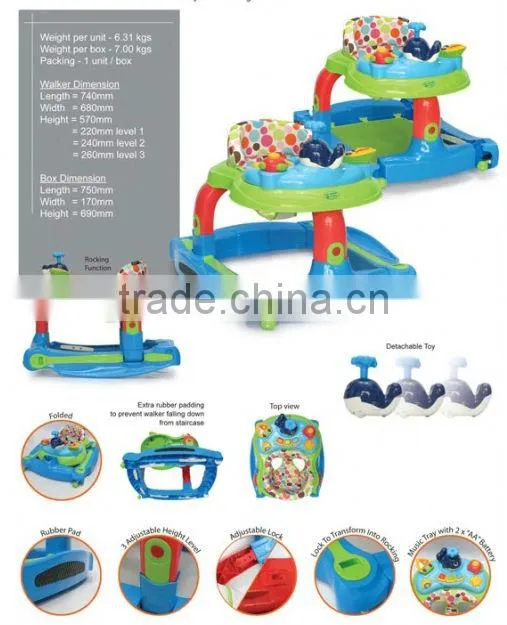 New Style Baby Walker CE approval
