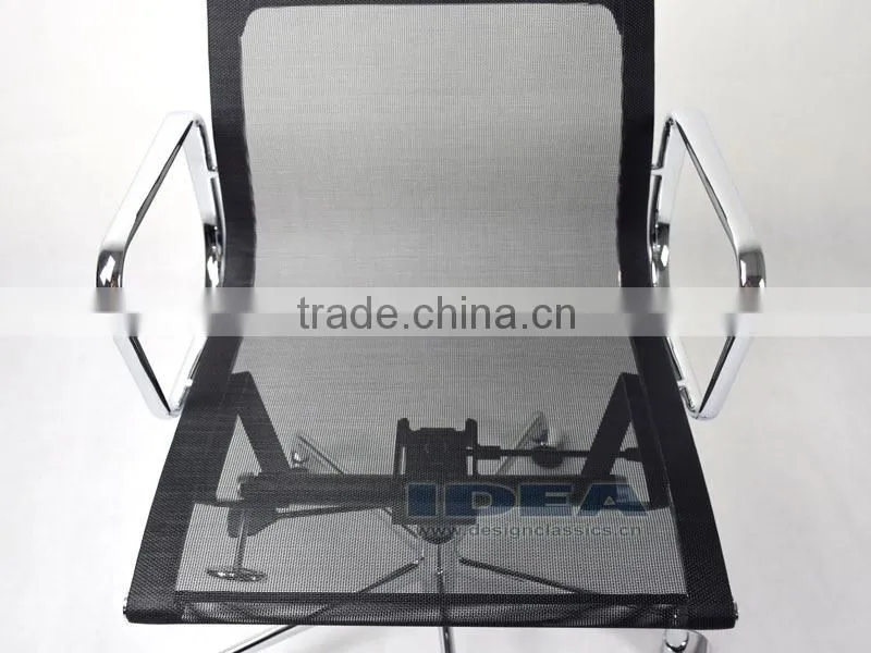 Replica Charles Low Back Mesh Chair - Black Mesh