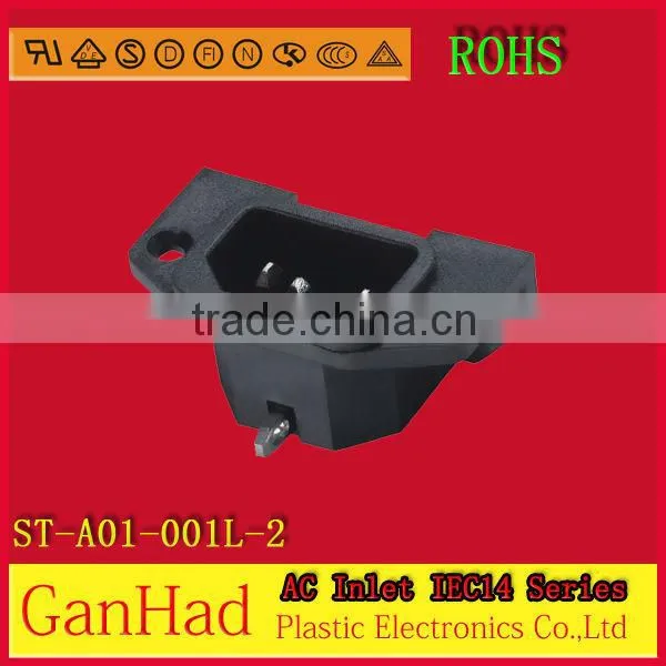 AC inlet C4 plug socket