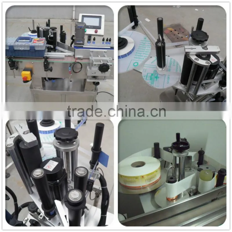Vertical Round bottle Sticker Labeling Machine