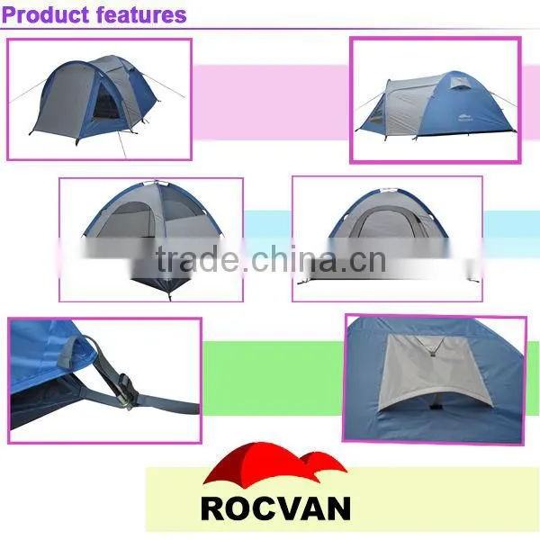 3-4 person 2 doors family tent ,outdoor tent