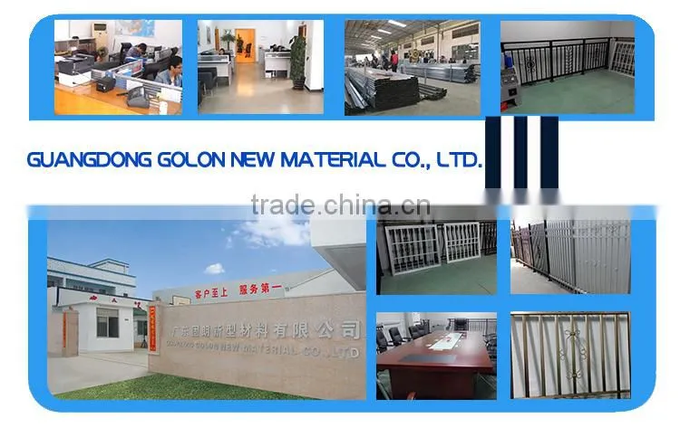Outdoor big ground security welded fence