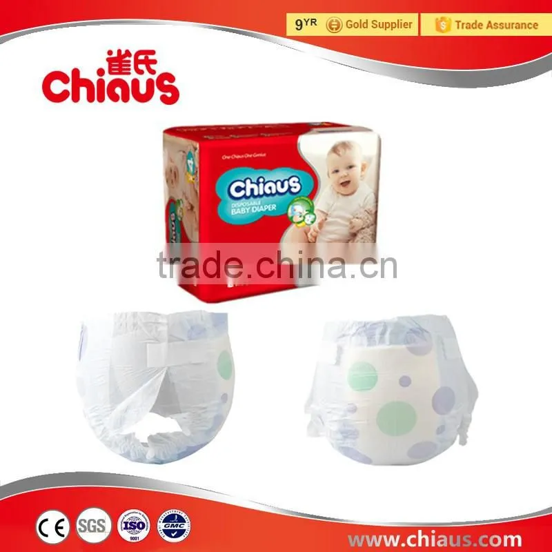 Soft chiaus baby diapers with special topsheet