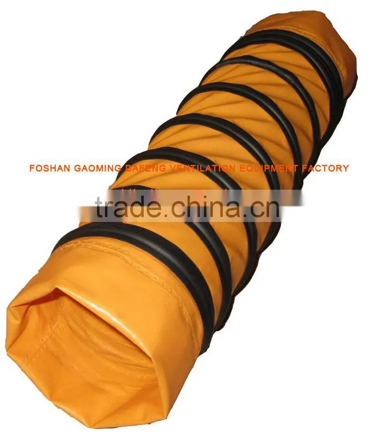 negative pressure suction flexible air duct for welding