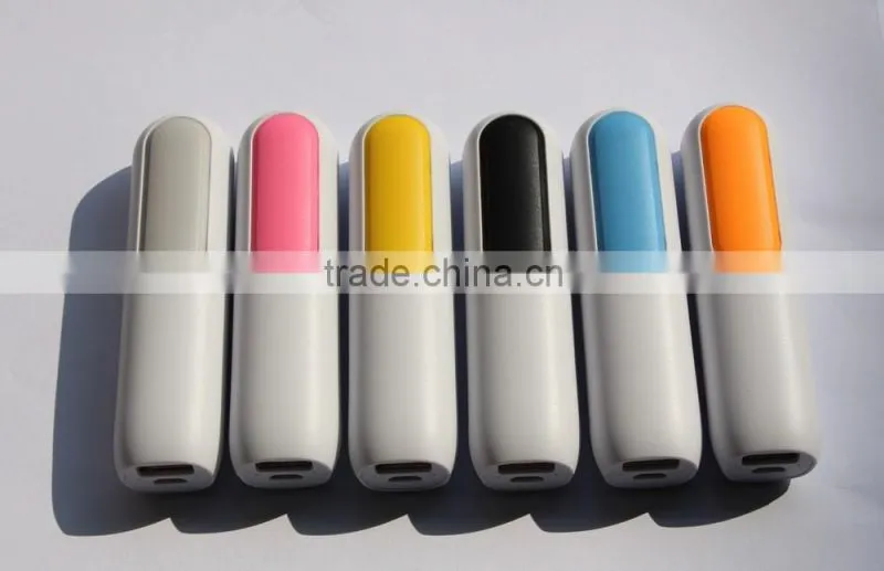 Creative finger shape promotion gift personalized logo service 2200mAh power bank charger