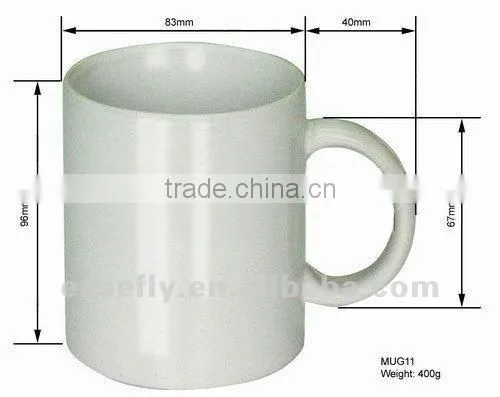11oz dual color inserted spoon cup, sublimation coffee mug, sublimation milk mug