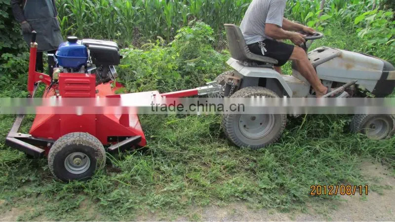 15hp Lifan gasoline engine 1500 cutting width atv flail mower