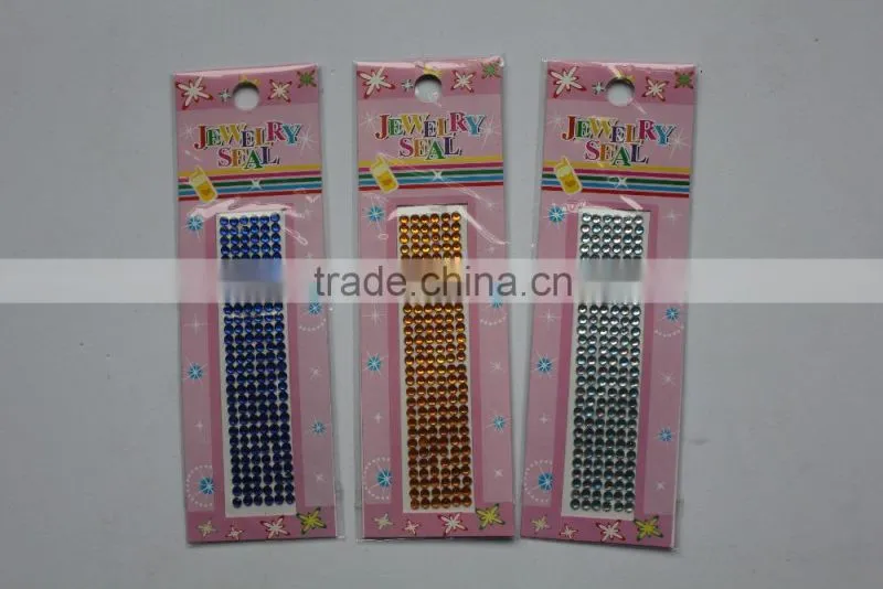 Fashionable DIY Product mobile phone crystal sticker for decoration