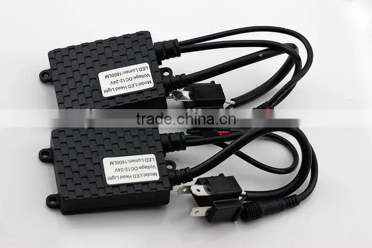 2016 High Quality H8 LED Headlight Kit 12-24V 50W High Power IP65 H7 9006 H4 Headlamp Bulbs