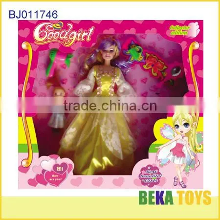 cute fashion roca doll with little kelly small dolls
