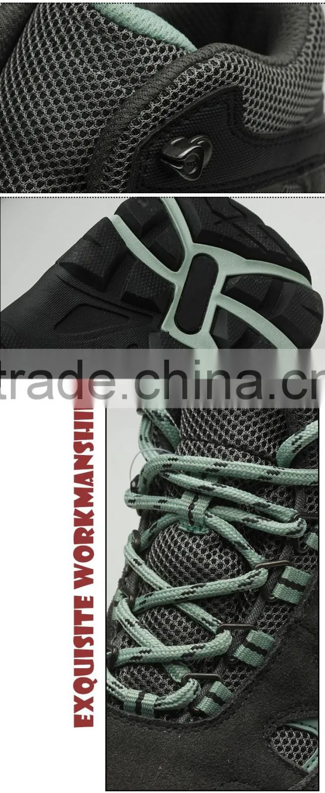 China waterproof hiking shoes men mountain outdoor shoes climbing shoes men women trekking shoes