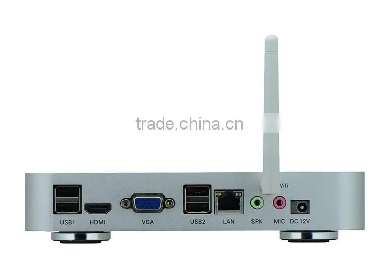 High Quality New Design Intel Celeron 1037u 1.8Ghz CPU Aluminum Htpc Chassis Oem