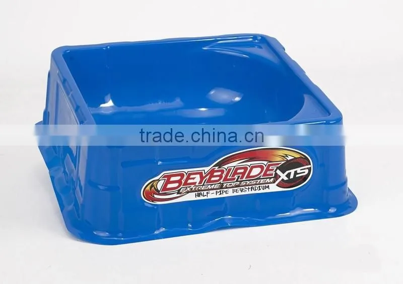 shantou toy Spintops Arena , blue PVC fighting plate TL2900369
