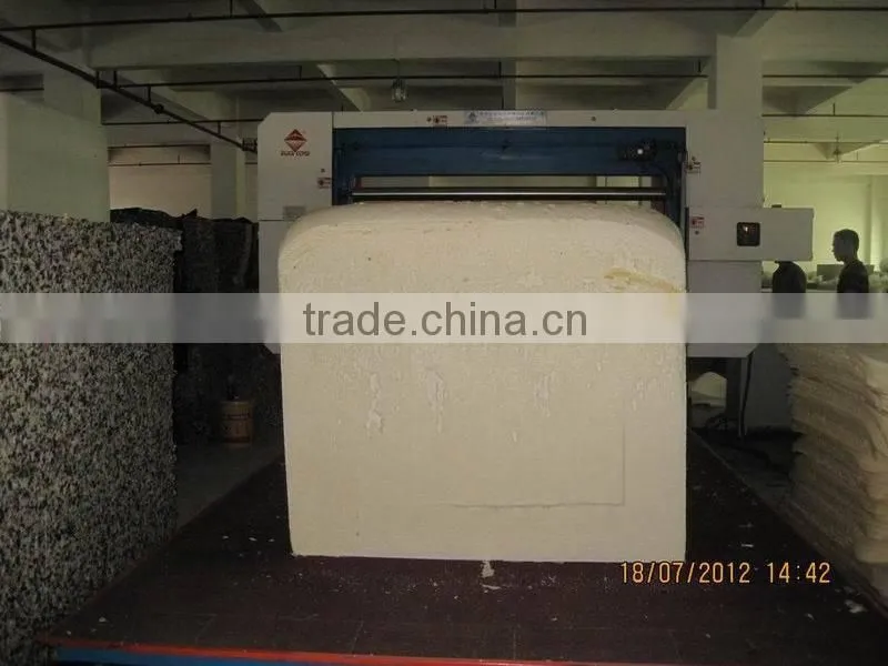 2015 ECMT-137 137B automatic rebonded horizontal foam cutting machine made in elitecore machine
