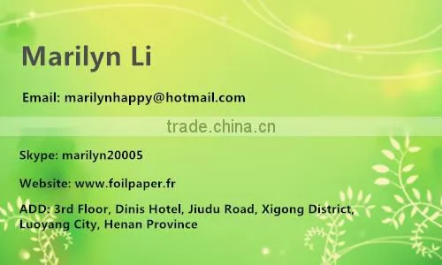 120mm High shrink rate cigarette packing BOPP Film
