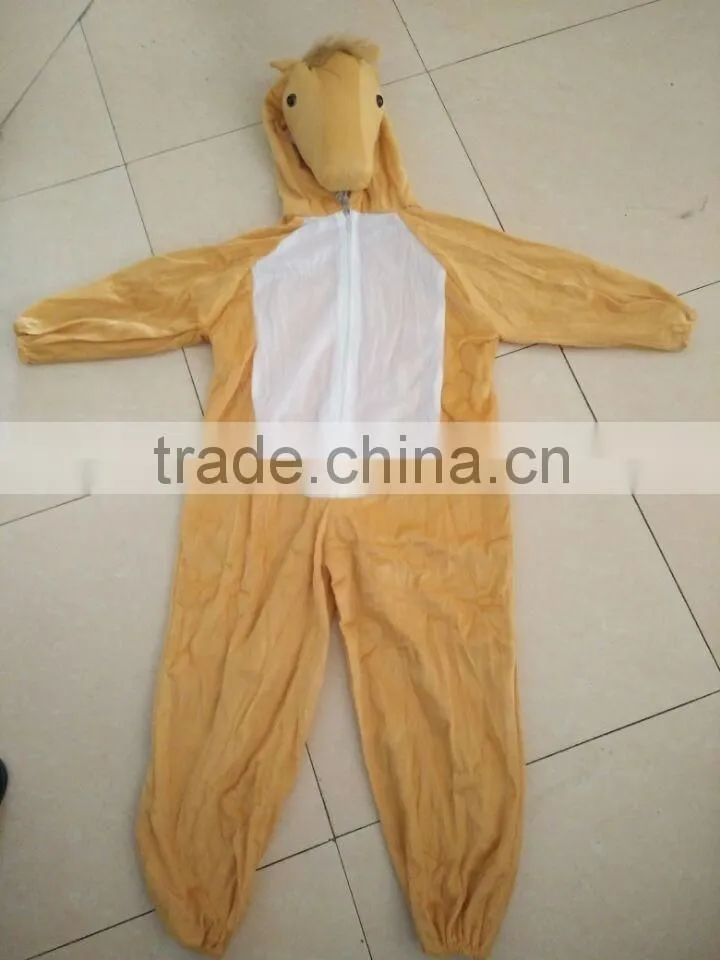 custom make white horse mascot costume inflatable 2 person horse costume