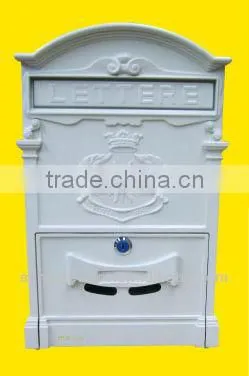 Aluminium mailboxes for houses