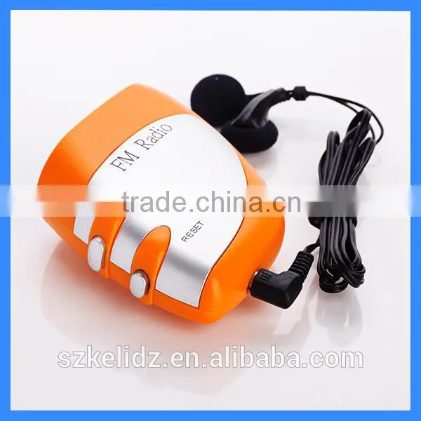 Multiple Radio Pedometer with Stopwatch