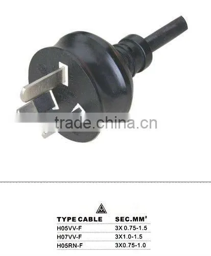 australian power cord SAA approval