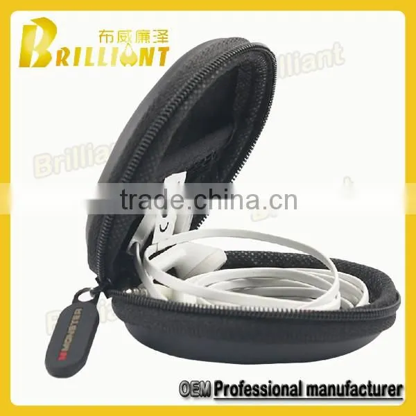 High quality personalized eva earphone case with zipper