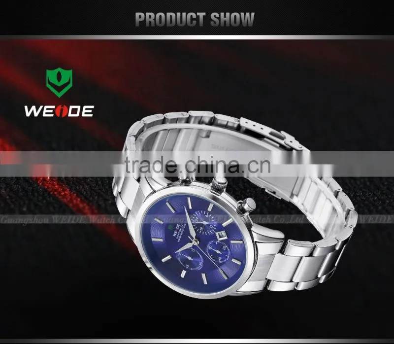 WEIDE 2015 Alibaba Website 3 colors Waterproof Luxurt Watch Cheap Watches Online