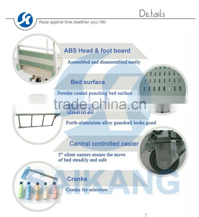 SK040 Hospital manual bed for sale