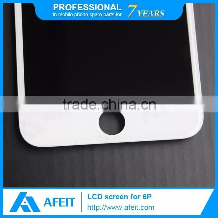 High quality guarantee for iphone 6plus white lcd touch screen display
