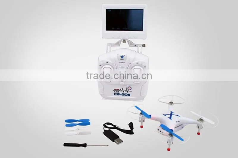 2.4G 4CH 6 Axis RC Quadcopter Drone FPV VS hubsan x4 fpv