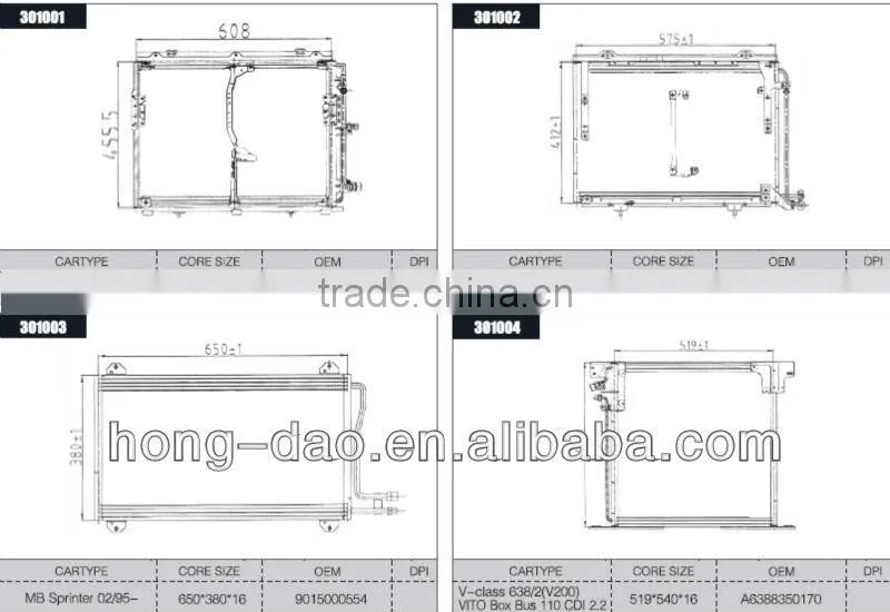 auto condenser for Mini Cooper 2007