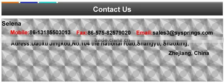 China battery contact compress springs